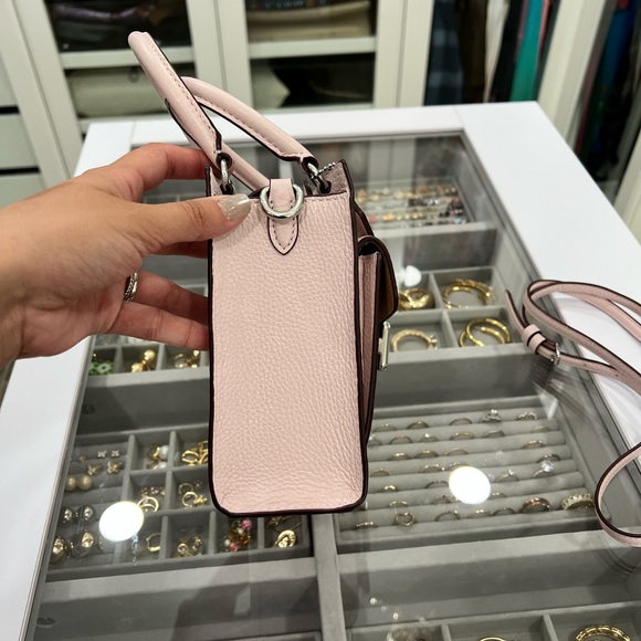 Coach Mini Pepper Crossbody Ice Pink - Picture 6 of 8
